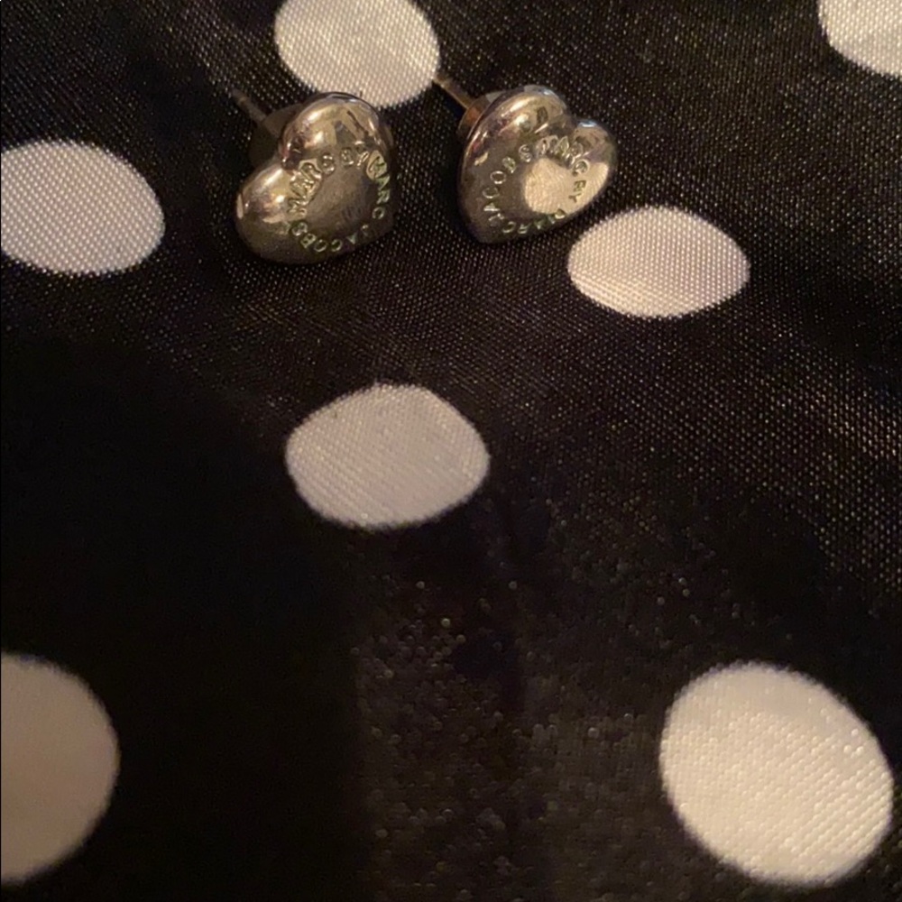 Silver Marc by Marc Jacobs earrings